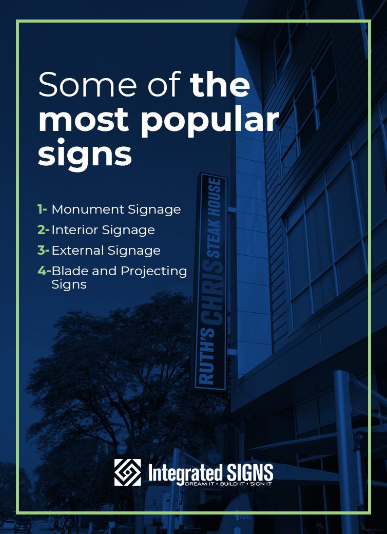 most popular business signs